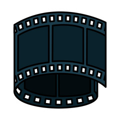 tape film isolated icon vector illustration design