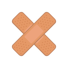cure band medical icon vector illustration design