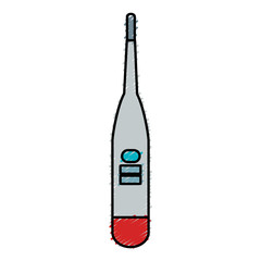 medical thermometer isolated icon vector illustration design