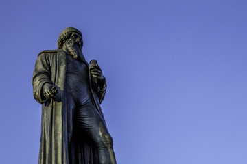 Obraz premium Denkmal des Erfinders Johannes Gutenberg in Mainz