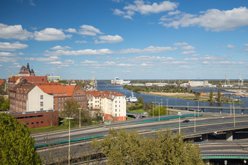 Szczecin / panorama zabytkowej części miasta © Rochu_2008