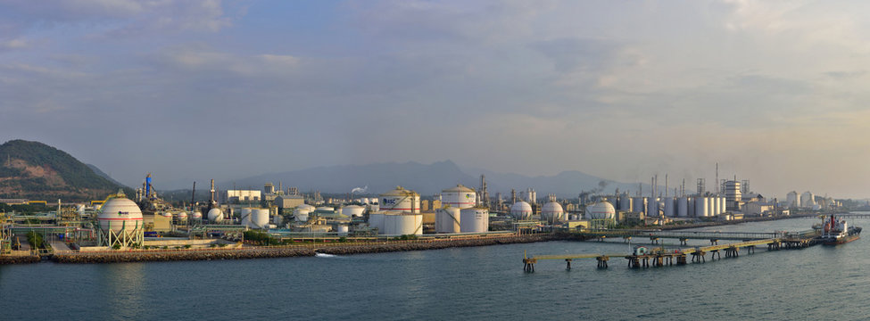 Chemical Plant In Anyer, Jawa, Indonesia