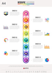 Infographics design template