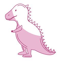 dinosaur rex toy icon vector illustration design