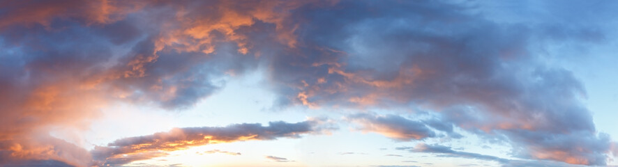 Sunset sky background