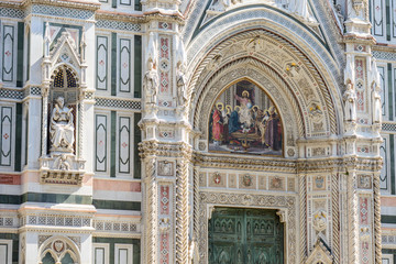 Obraz premium Particulars of Florence Baptistery