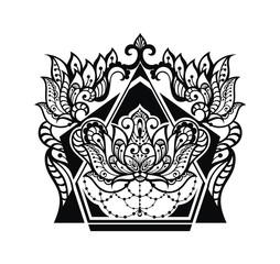 Lotus tattoo design 