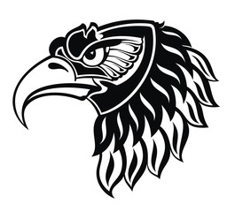 Eagle portait tattoo