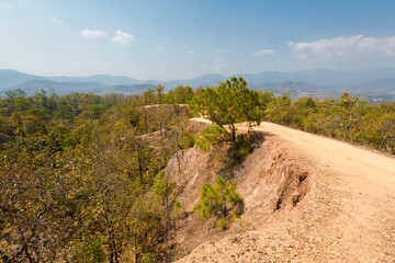 Pai Canyon in north Thailand