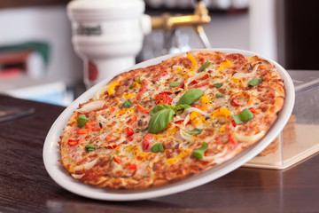 Real Italian pizza.