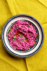 beet hummus