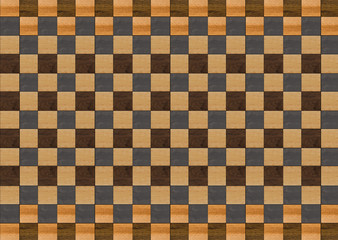 Checkered tile pattern for decor or interior design