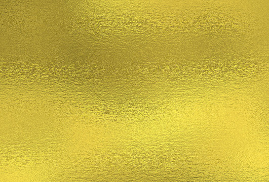 Gold background. Metal foil decorative texture