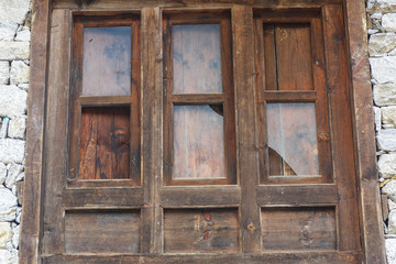 Fototapeta na wymiar Old textured door