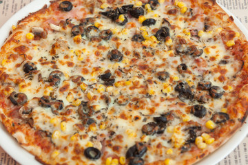Real Italian pizza.