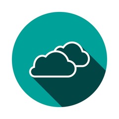cloud icon stock vector illustration flat design