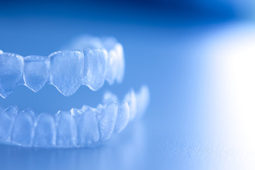Fototapeta premium Invisible dental aligner