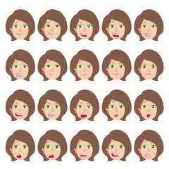 Cartoon Businesswoman Character