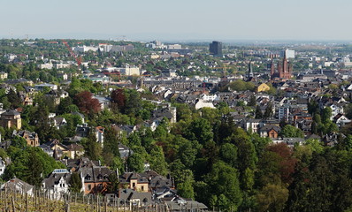 Obraz premium Landeshauptstadt Wiesbaden