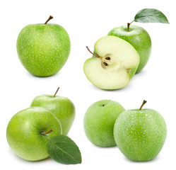 apple fruits with leaf