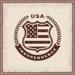 Vintage Independence Label