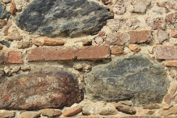 Muro de piedra.