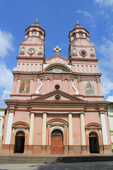 Fototapeta premium Templo Parroquial La Inmaculada Concepción. Amalfi, Antioquia, Colombia. 