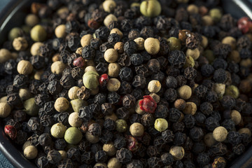Raw Organic Mixed Peppercorns