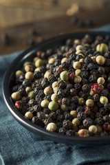 Raw Organic Mixed Peppercorns