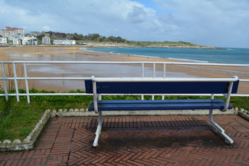 Obraz premium Soledad frente al mar