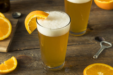 Organic Orange Citrus Craft Beer