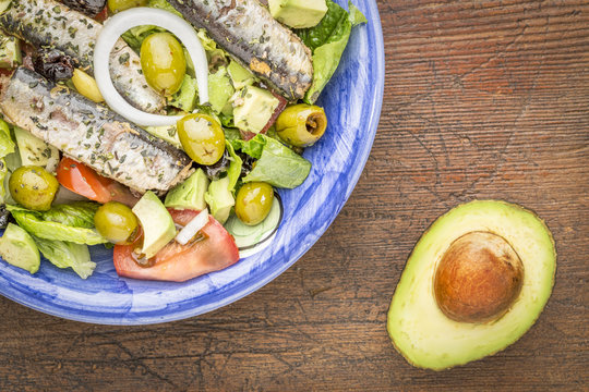 Sardine Salad With Avocado