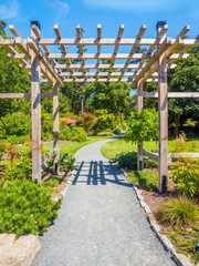 Obraz premium Japanese garden typical entrance