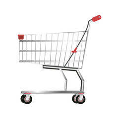 shopping cart icon image vector illustration design 