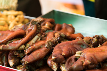 Stewed pork leg, Chinese traditional food style
