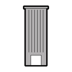 Urban building tower vecotr illustration graphic design