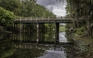 Fototapeta premium Cross Creek Bridge