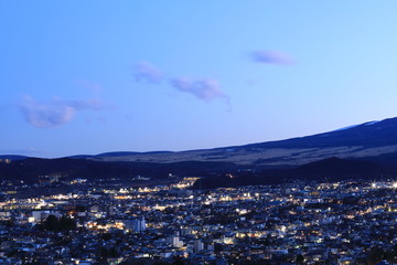 Fuji night view