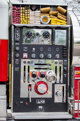 Fire truck equipment