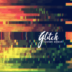 glitch abstract background showing malfunction