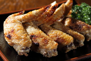 手羽先焼き　grilled chicken wing