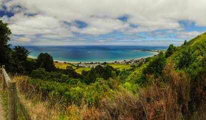 Obraz premium coast of the Pacific ocean.