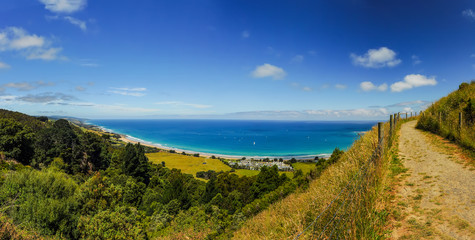 Obraz premium coast of the Pacific ocean.