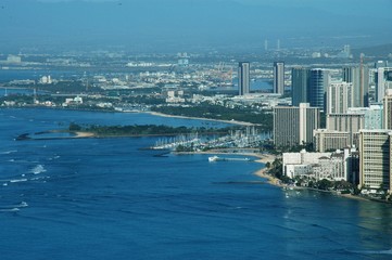 ダイアモンドヘッドからの景色