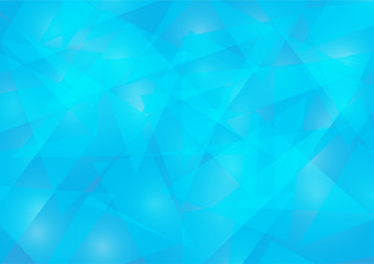 Obraz premium blue color background, polygon vector illustration
