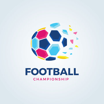 Football logo, soccer logo collection.