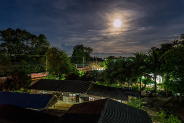 Fototapeta premium night landscape