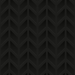 Seamless pattern with black geometric ornate 3