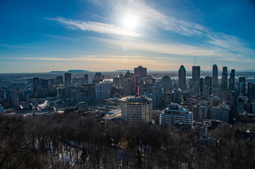 Fototapeta premium Montreal Skyline