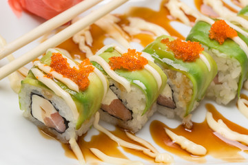 Caterpillar Roll Recipe, Sushi roll s